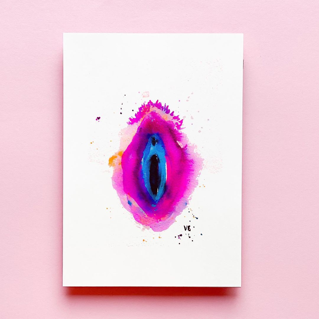 uterus painting