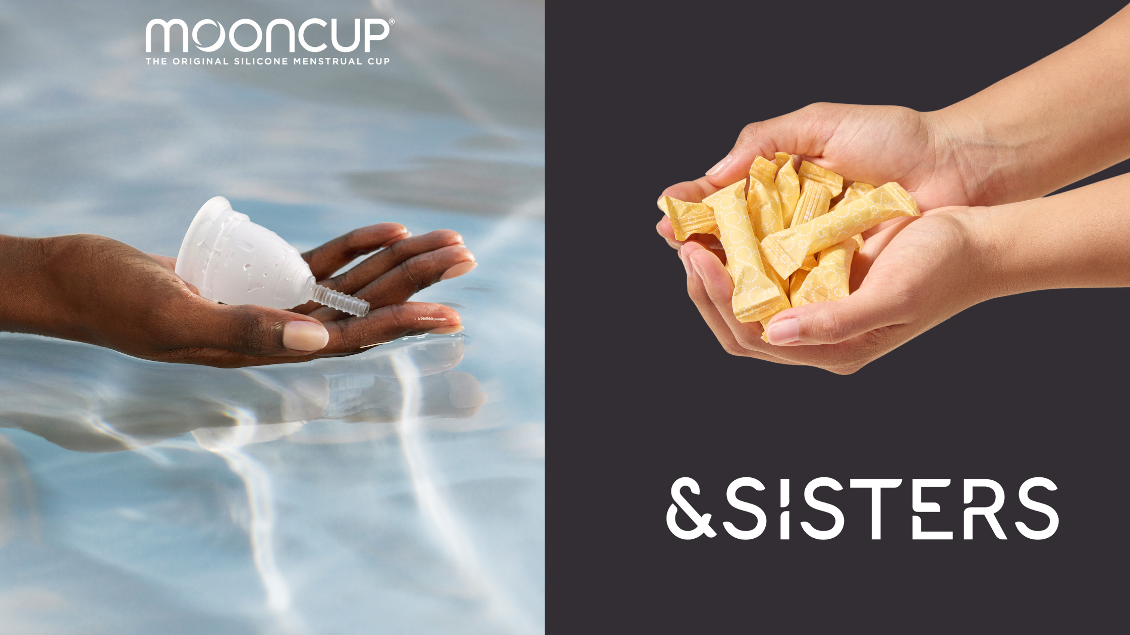 moon cup joins &SISTERS