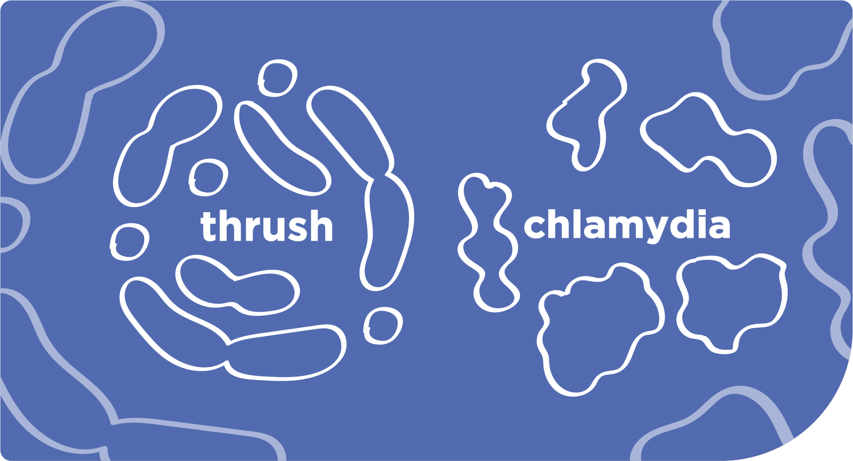 the difference between thrush and chlamydia