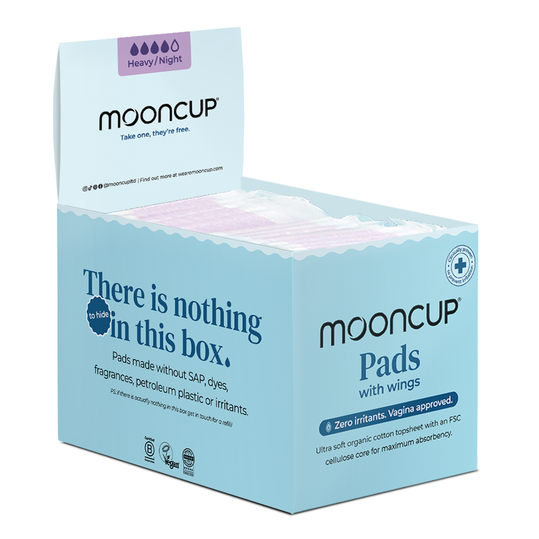Mooncup Pads Workplace Display Box