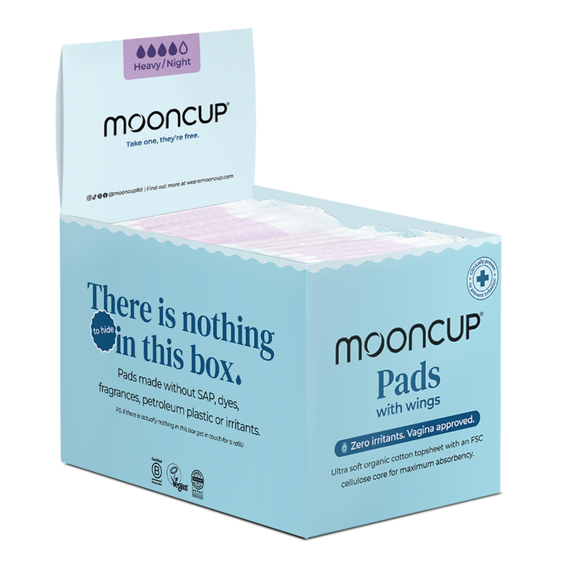 Caixa de Exposição de Pensos Mooncup