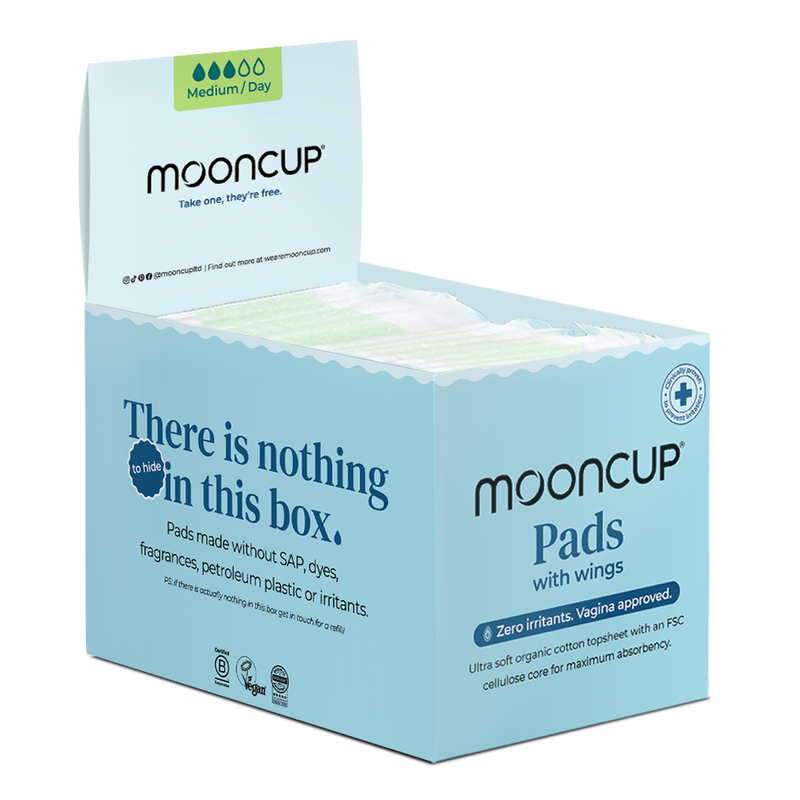 Caixa de Exposição de Pensos Mooncup