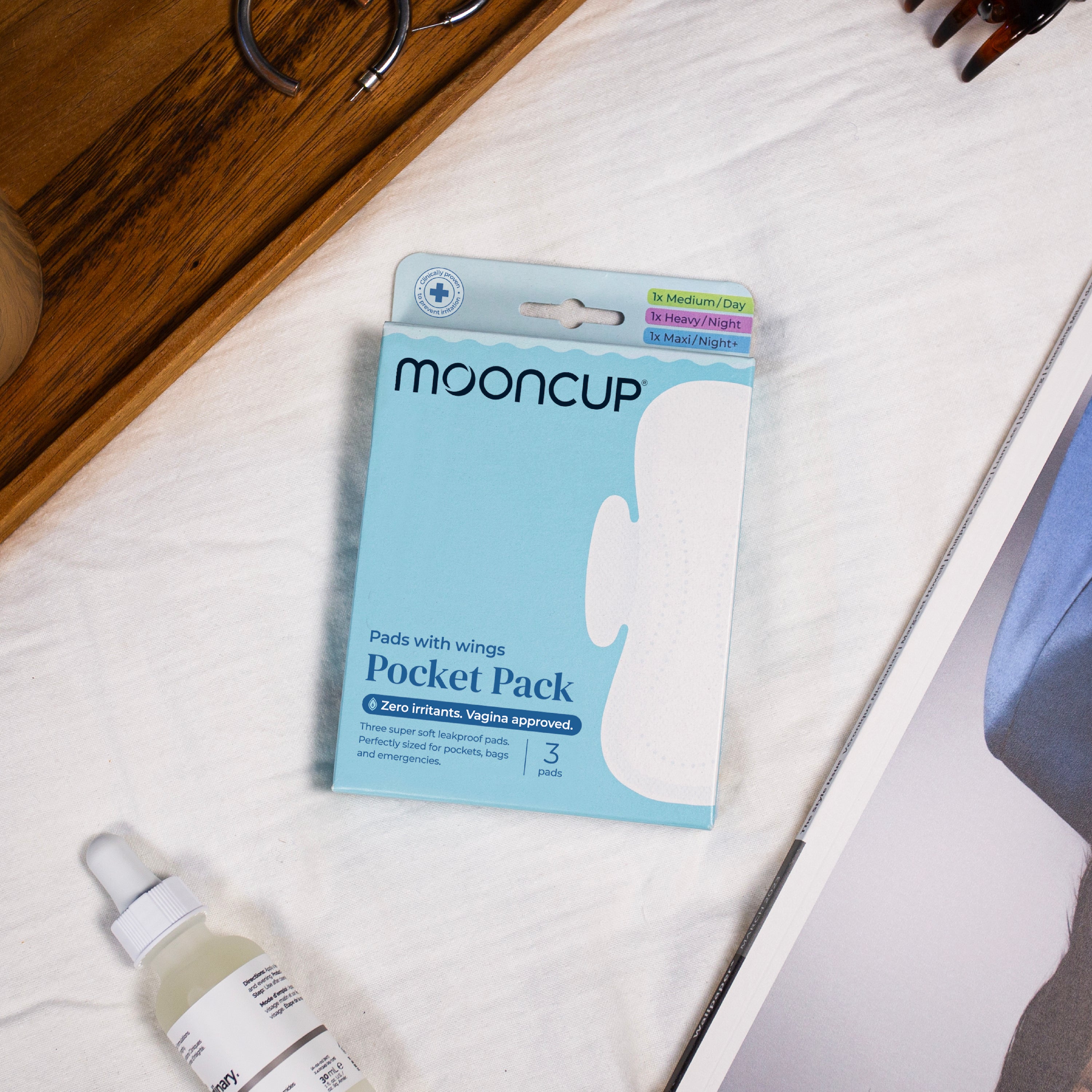 Pocket Pack - 3 x Pads with Wings