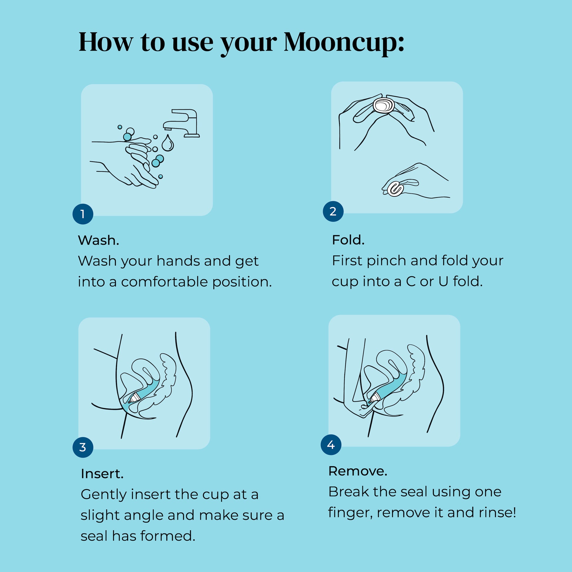 The Mooncup Original Menstrual Cup