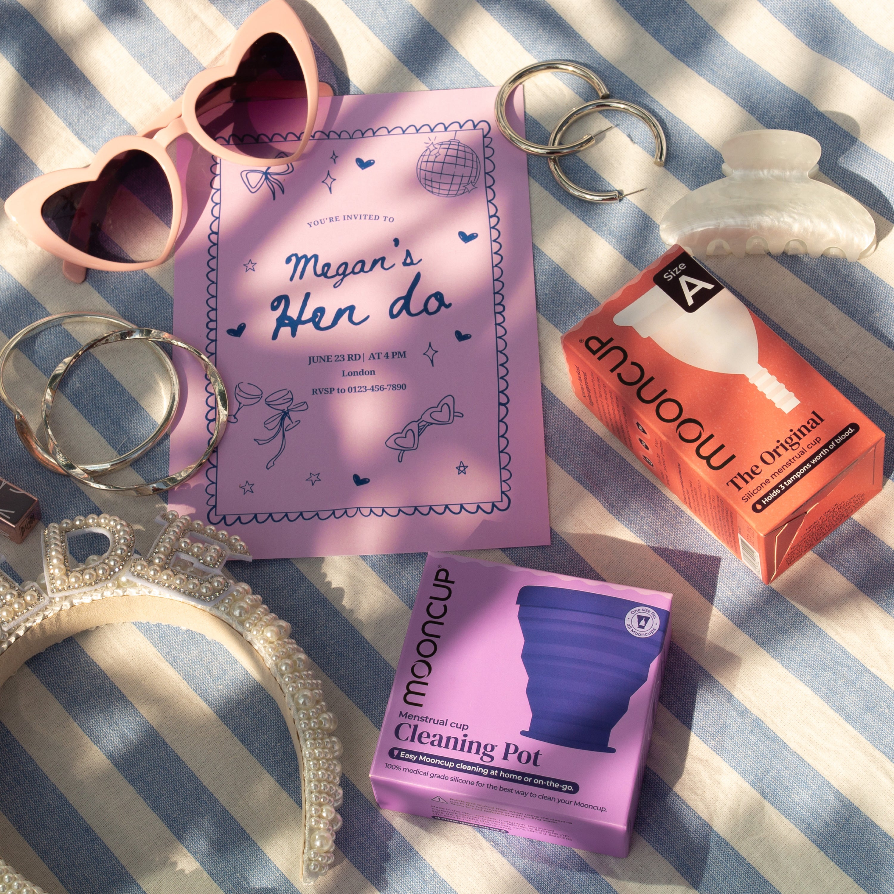 Pack de mooncup et de nettoyage en pot