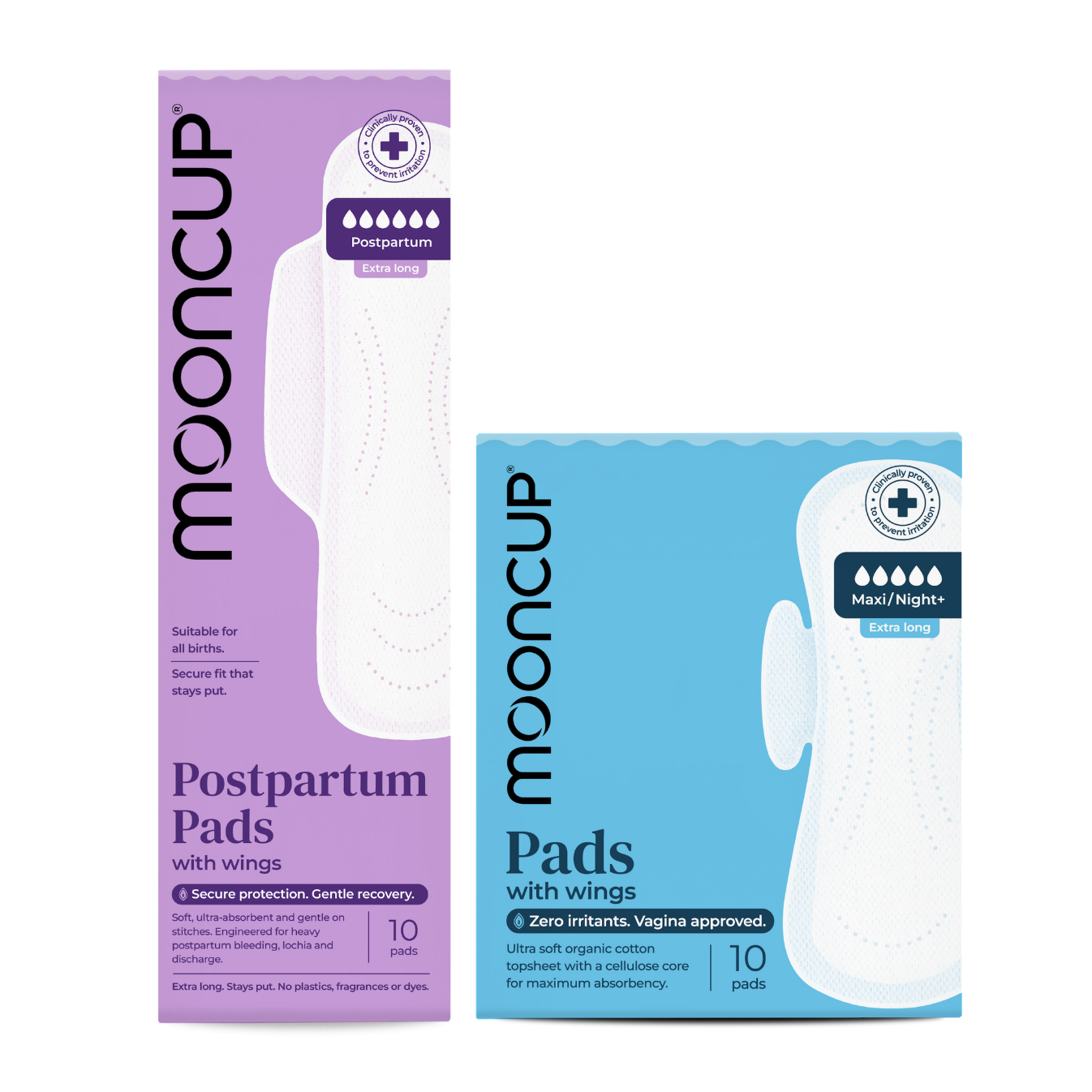 Postpartum Pads and Maxi Pads Bundle