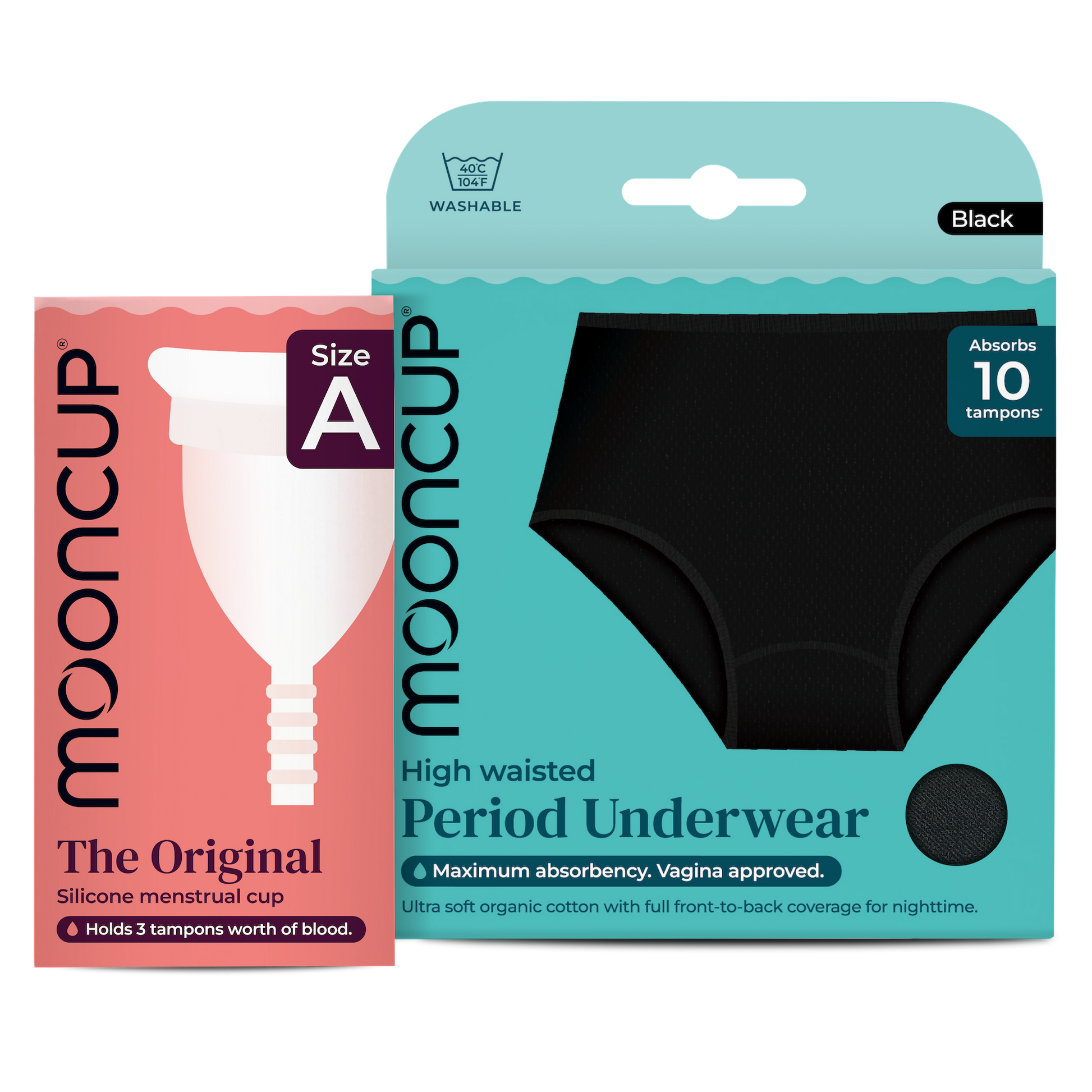 Reusable Bundle - High Waist Period Pants & Original Mooncup