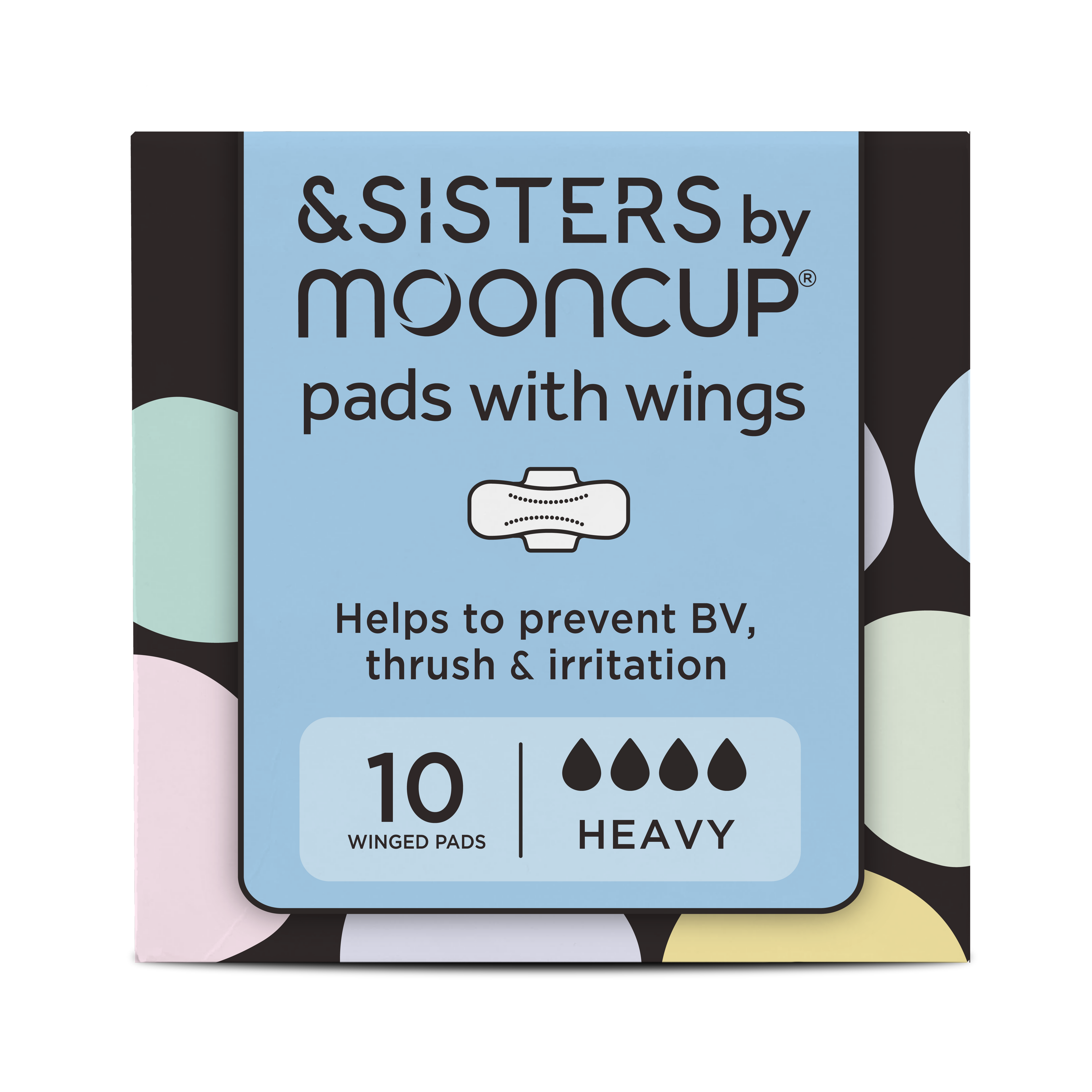 Organic Cotton Pads With Wings