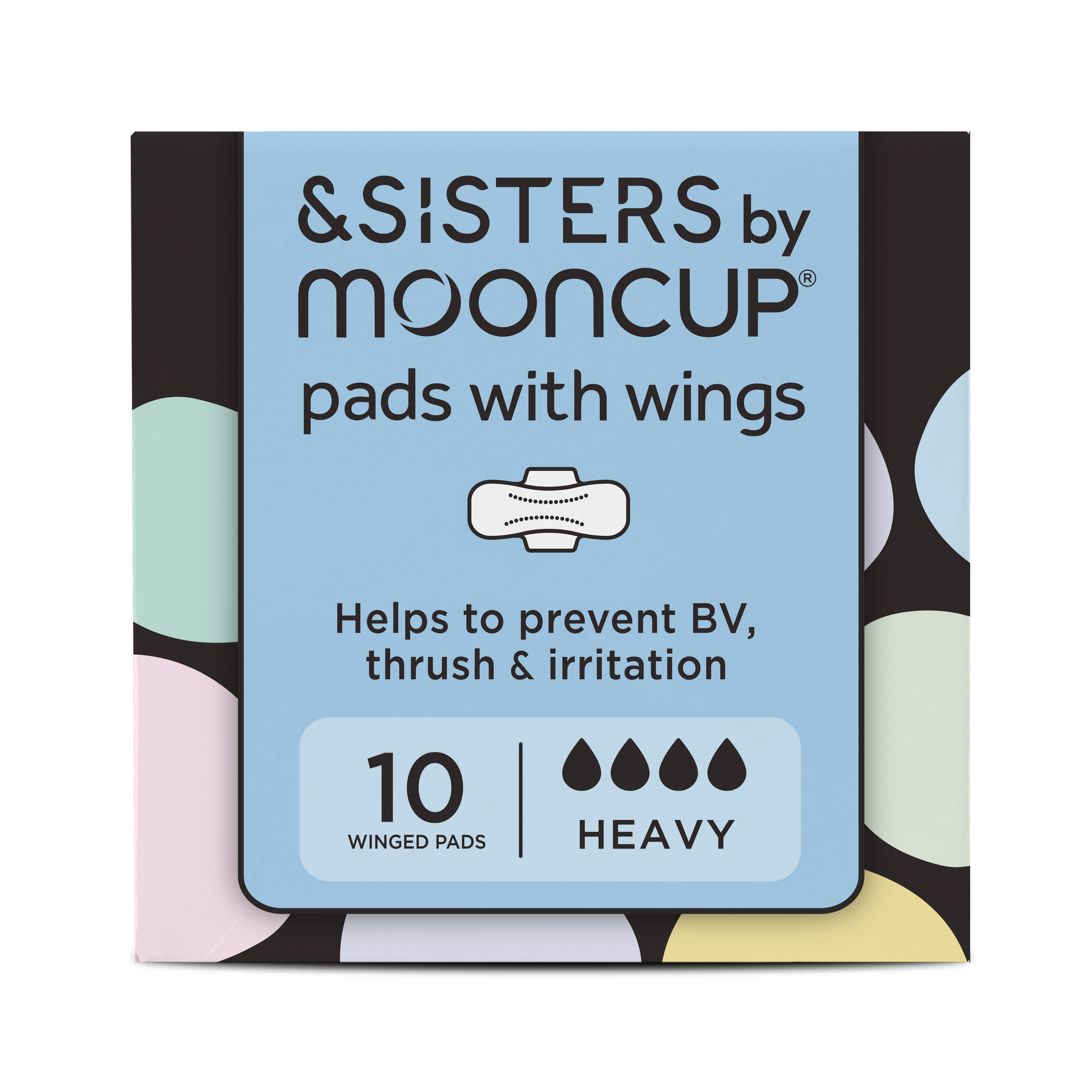 Organic Cotton Pads With Wings