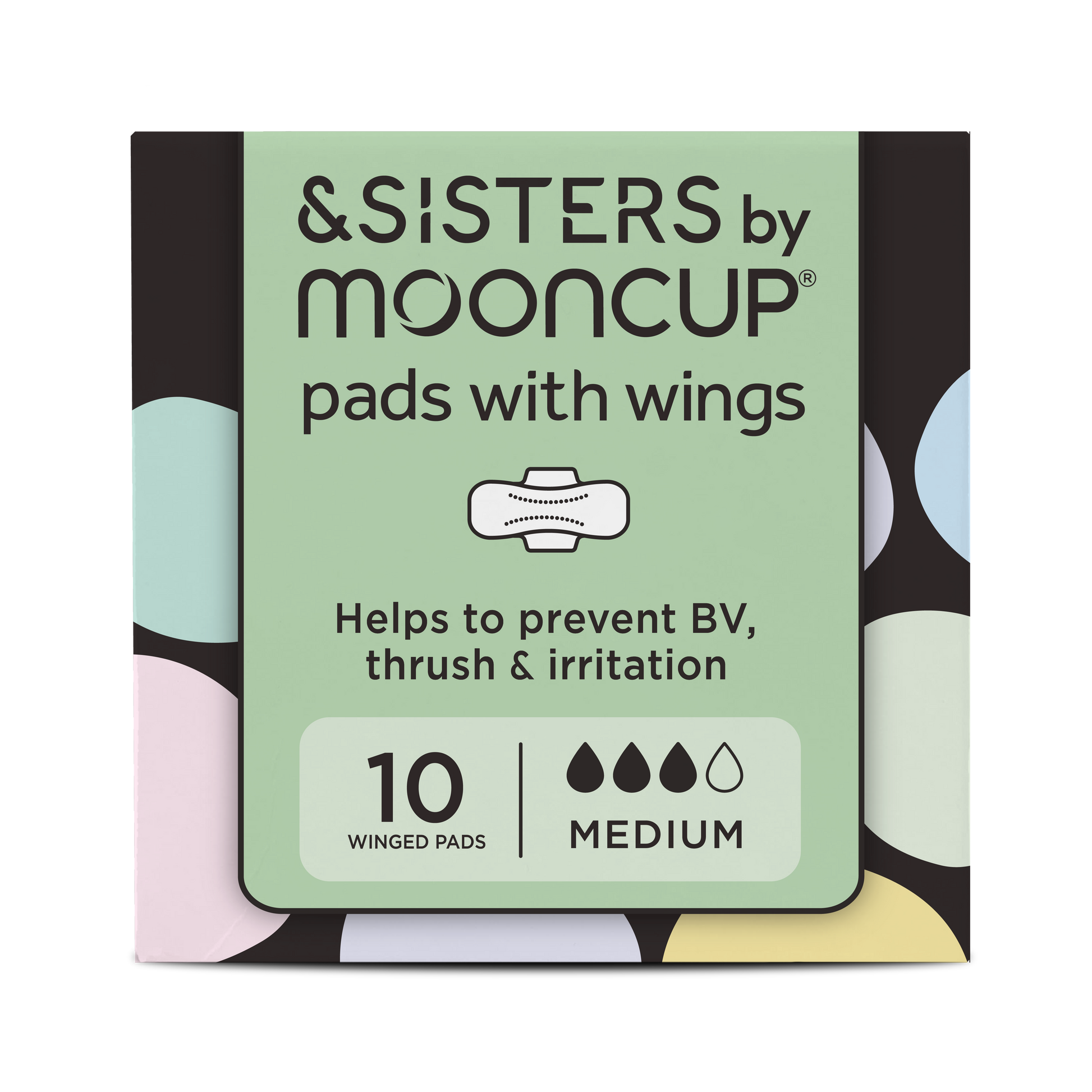 Organic Cotton Pads With Wings