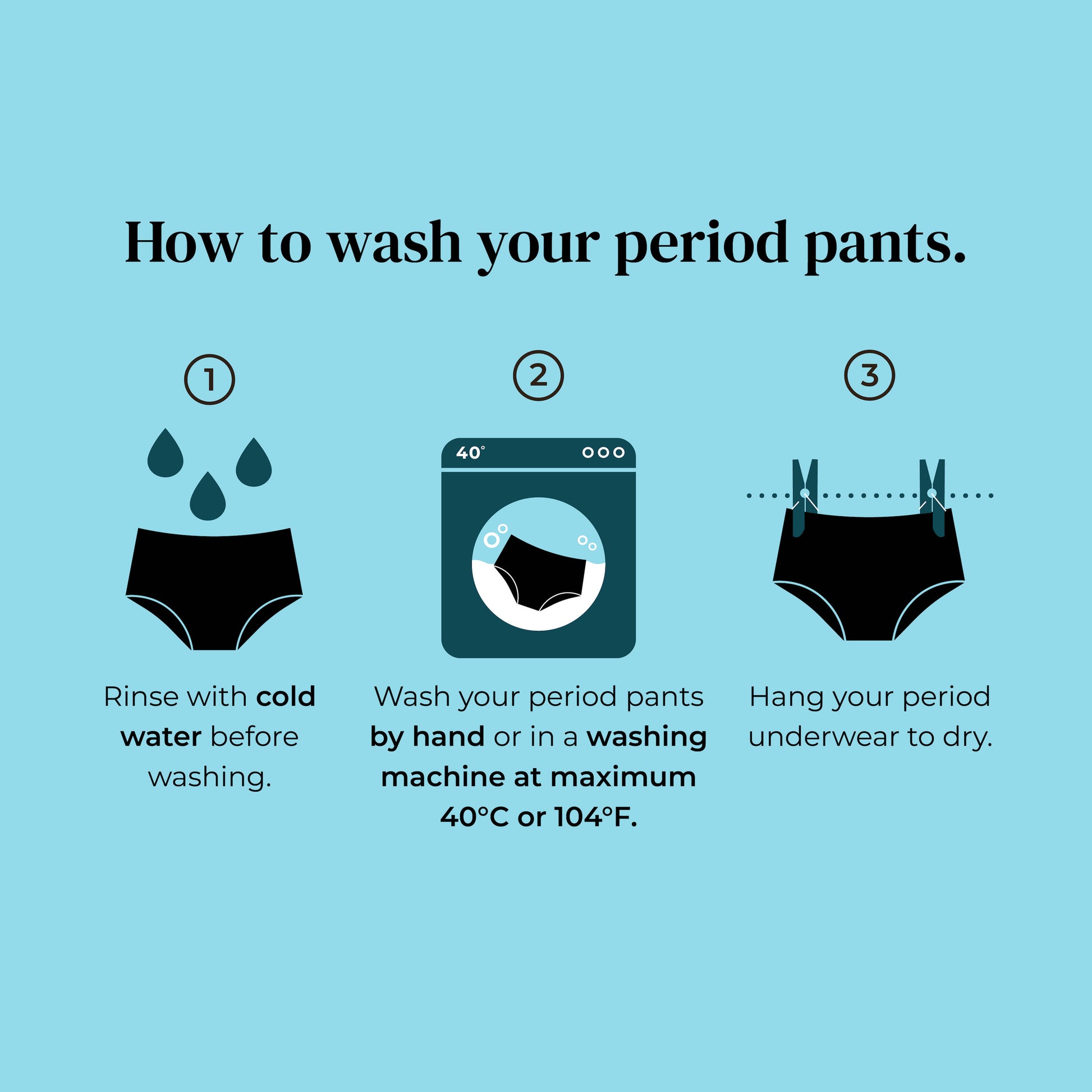 Period Pants - High Waist