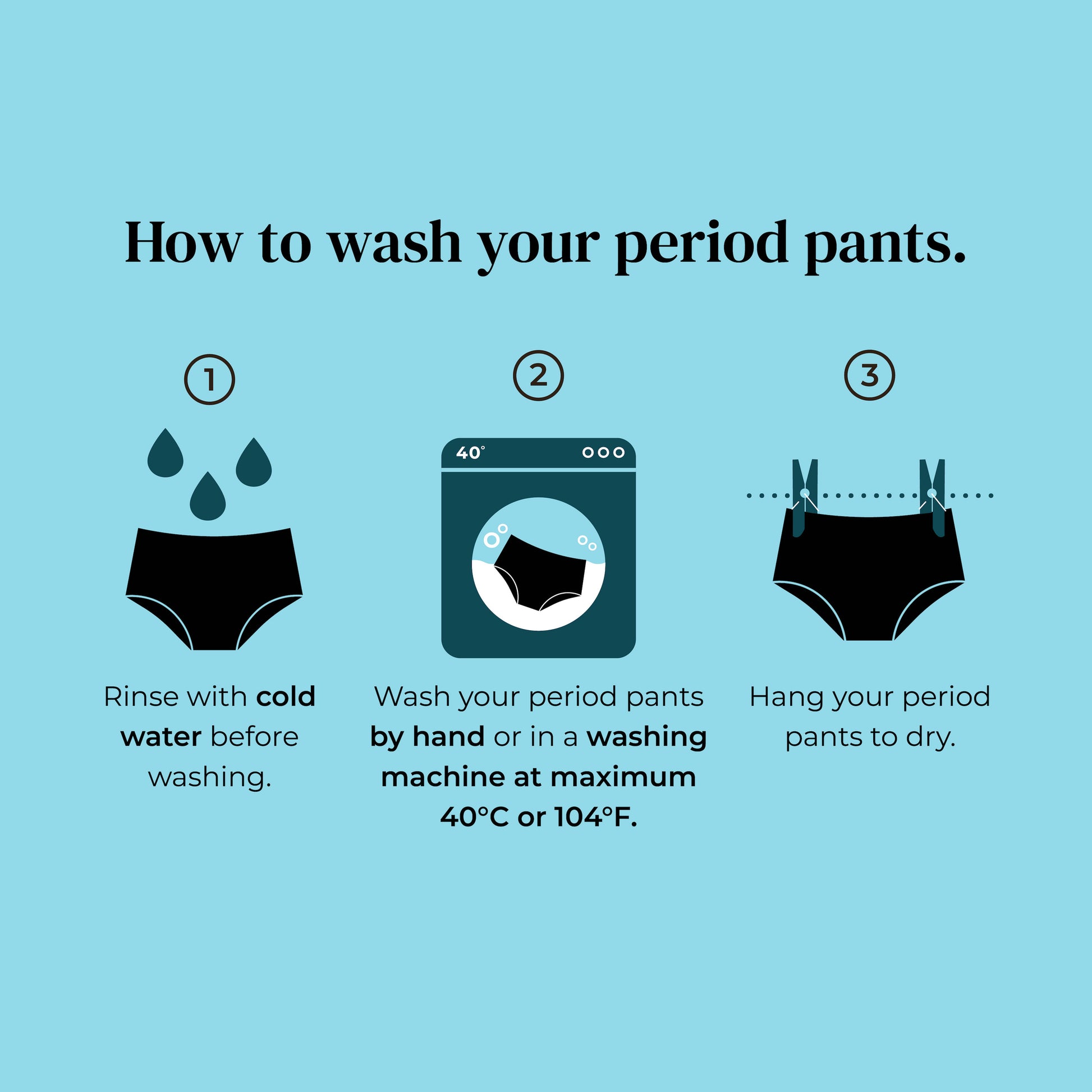 Period Pants - High Waist