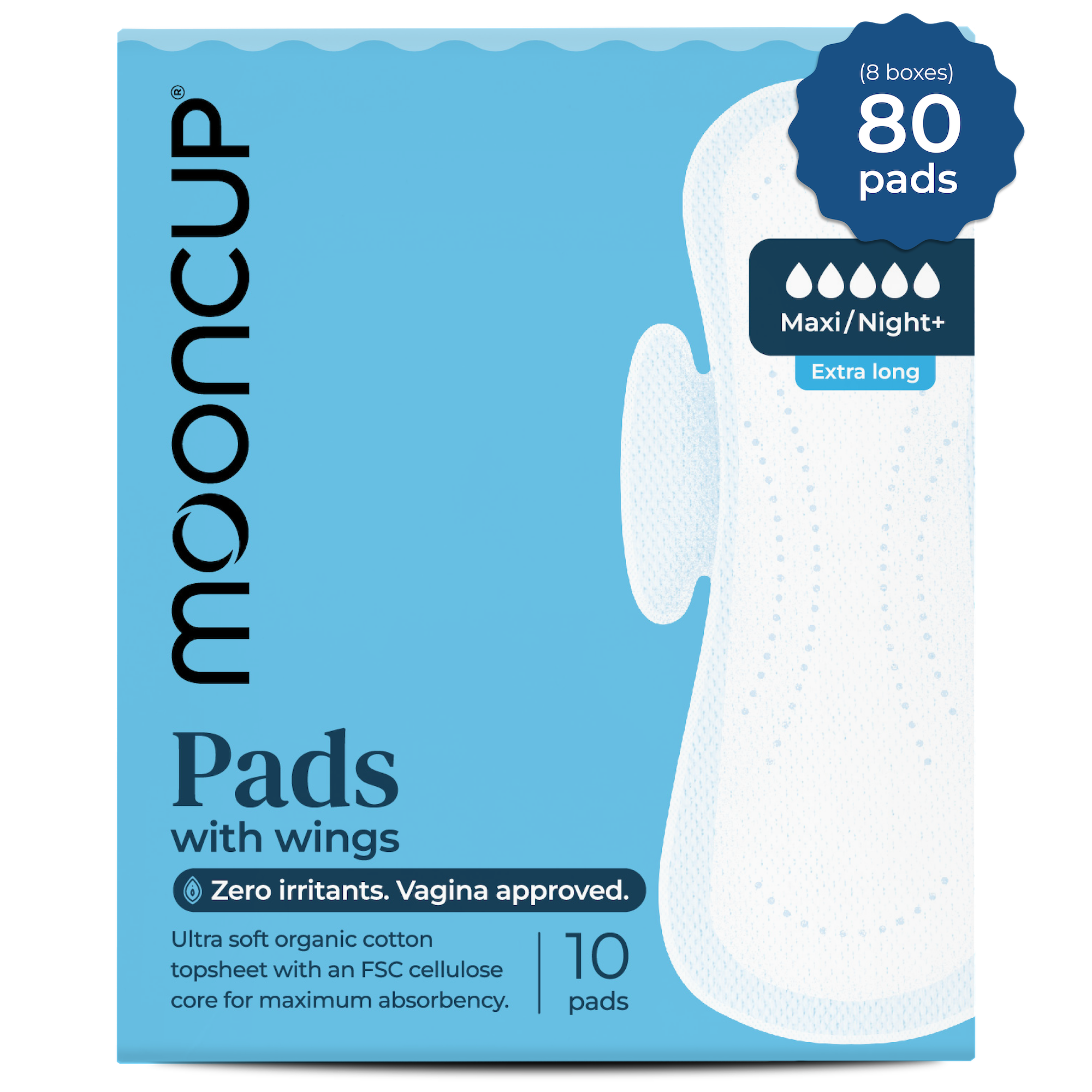 Restock Pack - 80 Maxi/Night+ Pads