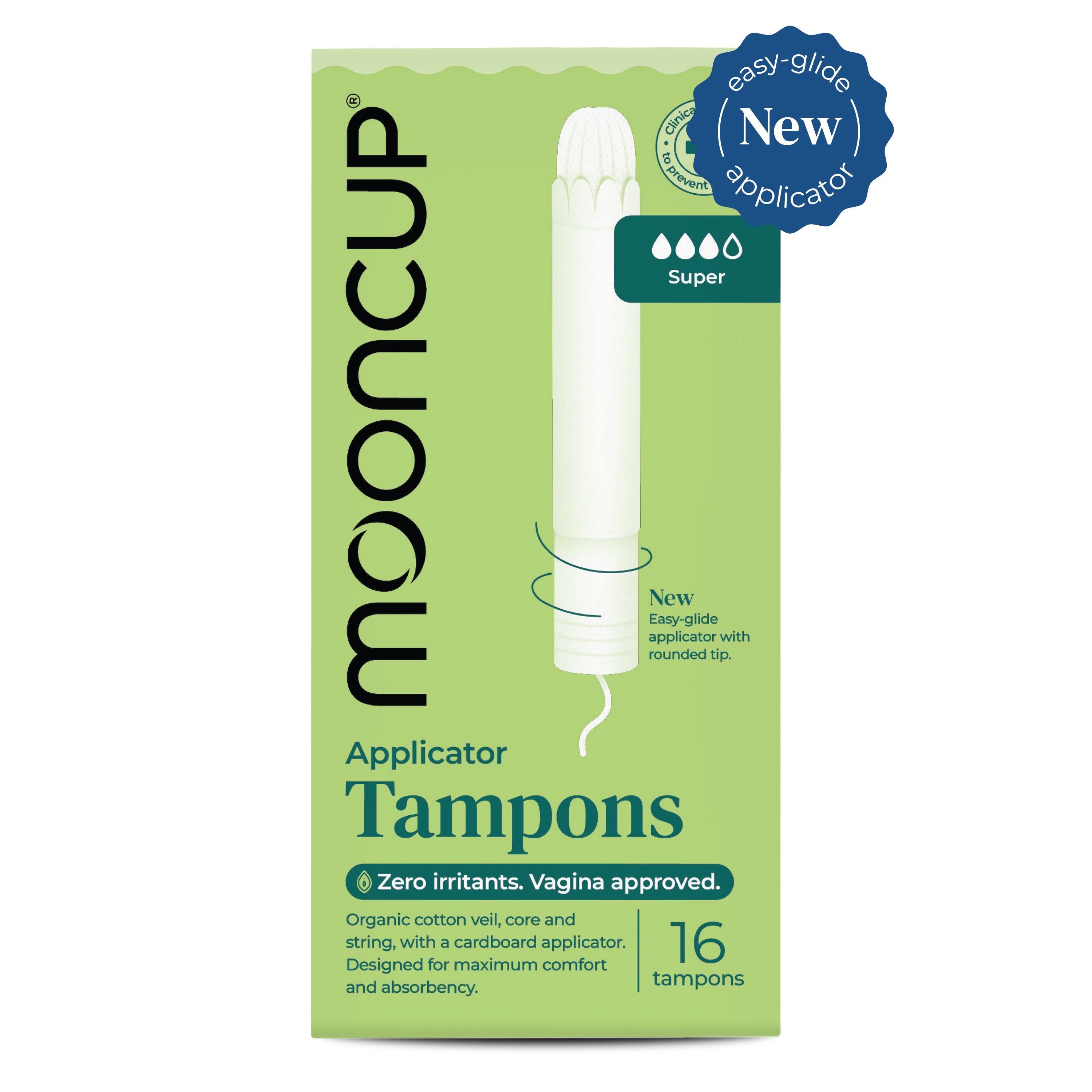 New! Applicator Tampons (Super)