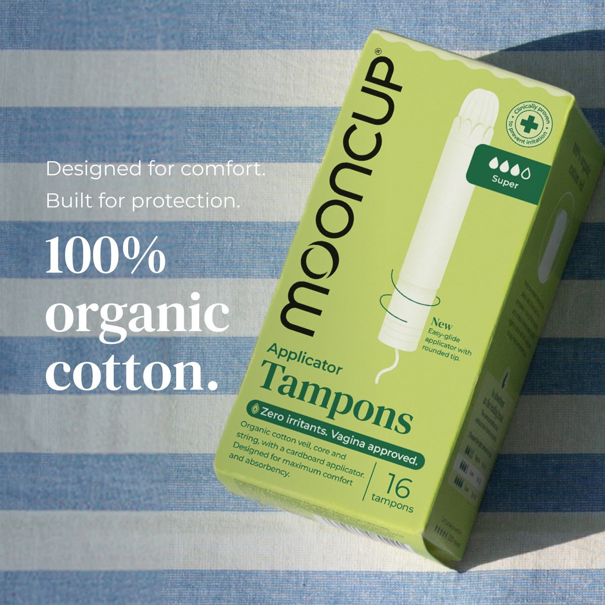 New! Applicator Tampons (Super)