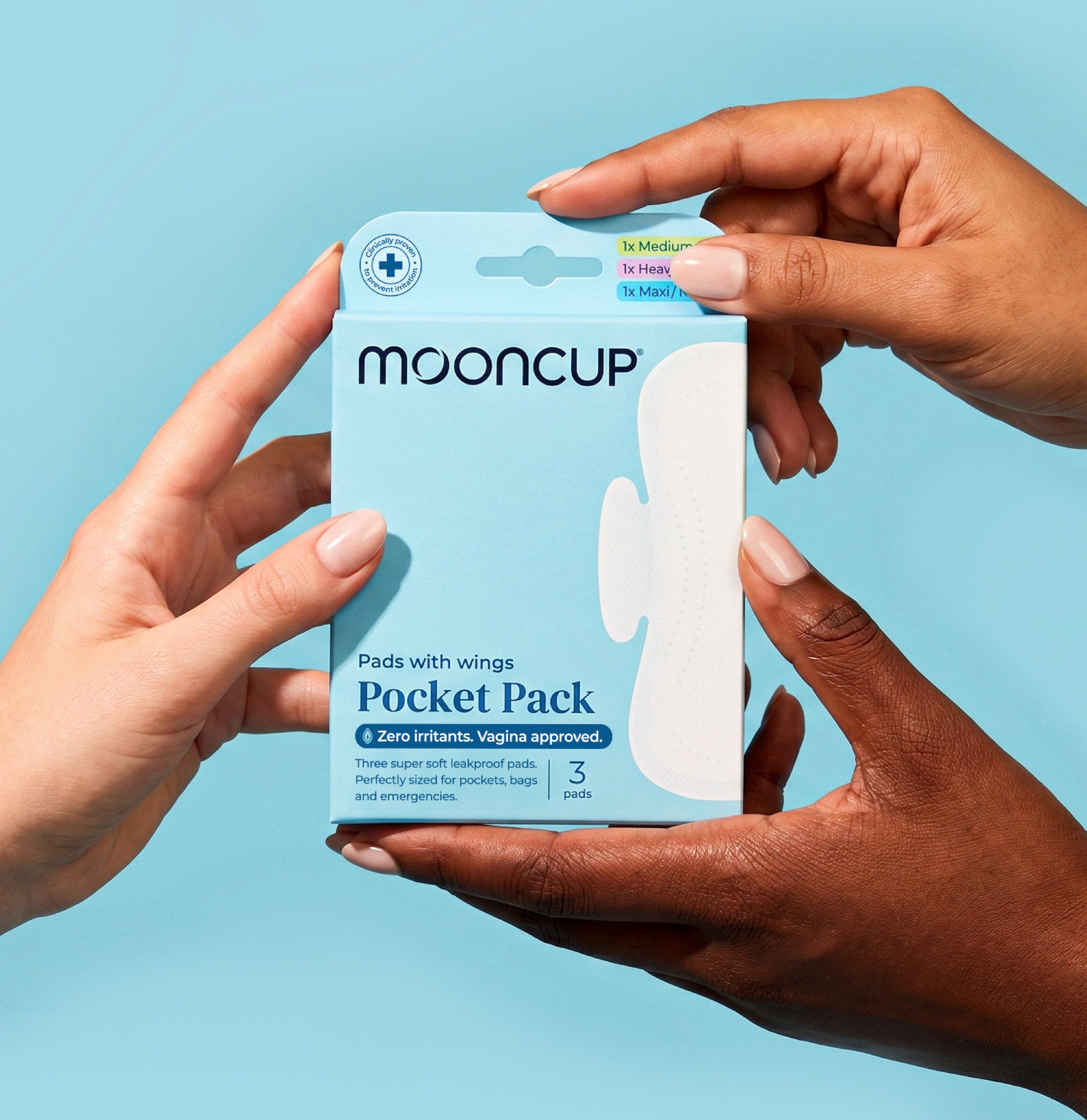 Pocket Pack - 3 x Pads with Wings